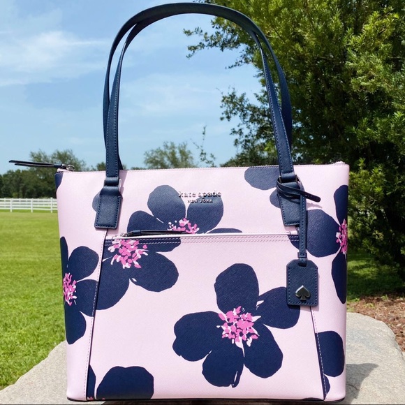 NWT๐๐Kate Spade Grand Flora Pocket Tote & Wallet - Picture 9 of 14